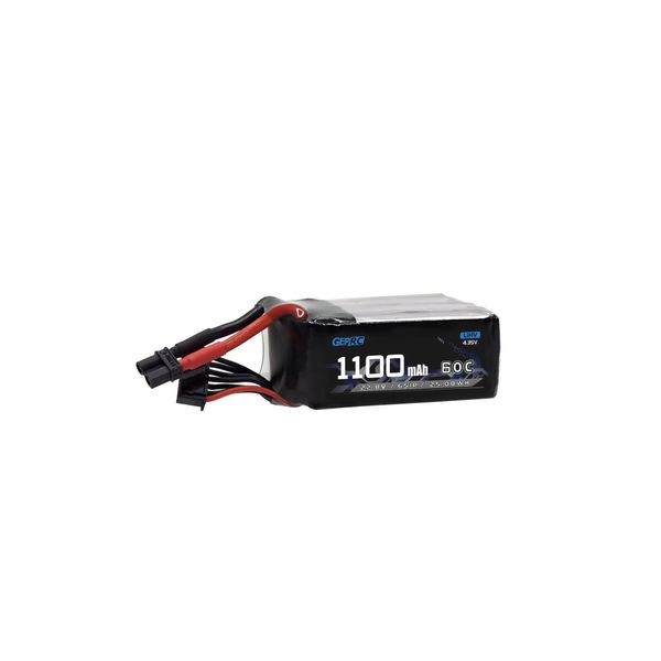 Літій-полімерний акумулятор високої напруги GEPRC 1100mAh 60C/110C 4.35V LiHV Battery 6S XT-60 GPRC110060CLIHV фото